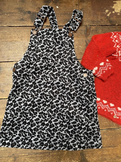 Girls bundle age 4-5 years Next dungarees dress playsuit TU cardigan leggings 2