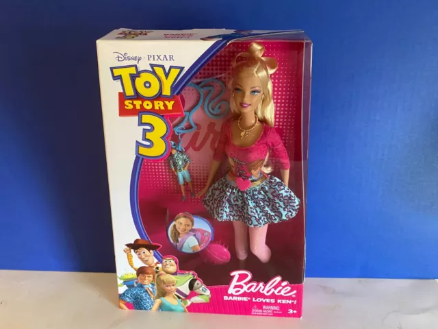 Barbie Loves Ken Toy Story 3 Doll Disney Pixar #T2965 Key Chain 2009