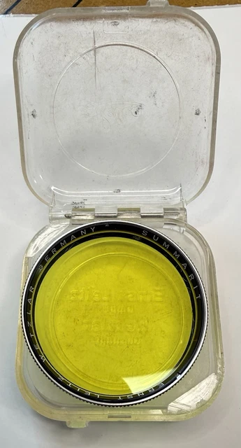 VINTAGE LEICA SUMMARIT Lens UVa Filter E41 Ernst Leitz Wetzlar