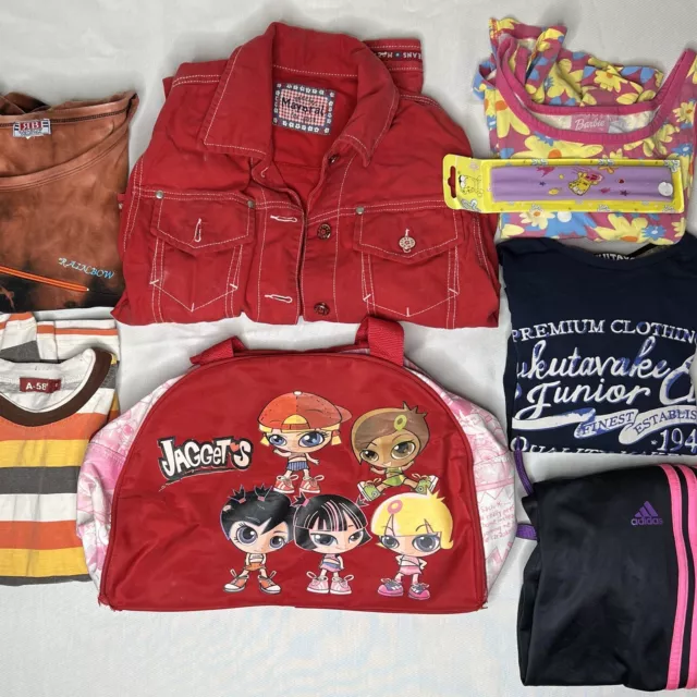 size 12 Job Lot of 8 Girls Kids Clothes Wholesale Mayoral Adidas Barbie Jaggets