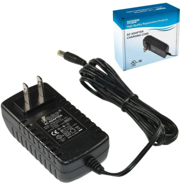 HQRP Adaptador de corriente para Casio CTK-591, CTK591, CTK-593, CTK593 Teclado