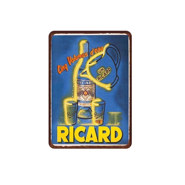 PLAQUE MÉTAL ÉTAIN star wars BAR GARAGE PUB VINTAGE