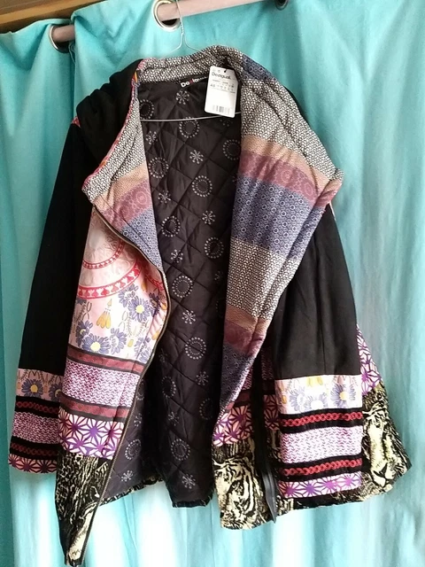 MANTEAU FEMME DESIGUAL Taille 48 EUR 35 00 PicClick FR