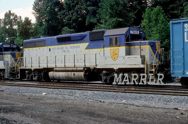 RR Print-DELAWARE & HUDSON DH 7610 at Allentown Pa 8/14/1979