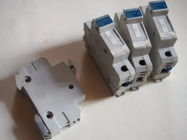 Lot de 4 Porte fusible SOCOMEC 500V 32A