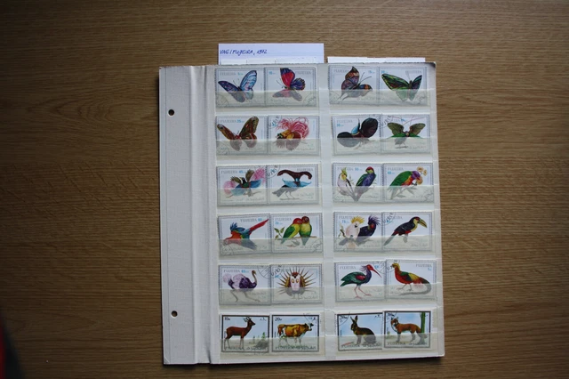 55 Briefmarken aus Fujeira (Vereinigte Arabische Emirate), 1972, gestempelt