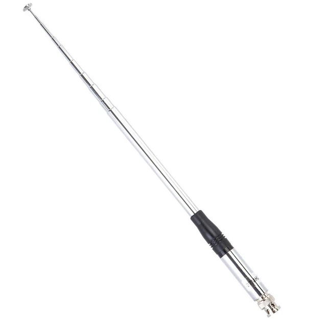 Antenna telescopica BNC ad alte prestazioni 27 MHz HT per palmare per radio CB