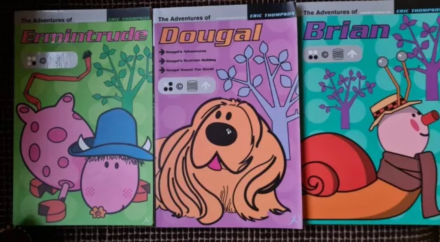 magic roundabout books adventures brian dougal ermintrude 3 pack books