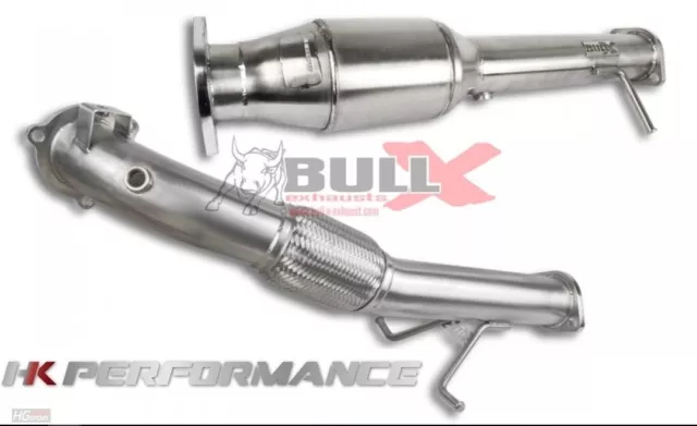 Bull-X - 3 Zoll - ECE - Downpipe - Ford - Focus II - ST - 2.5 - 225 PS