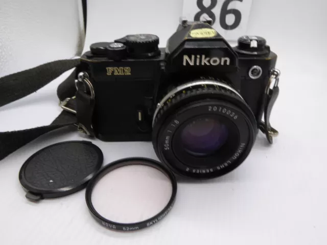 Nikon FM2N 35mm SLR - Honeycomb Titan Shutter + Nikkor 50mm f/1.8 Prime Lens