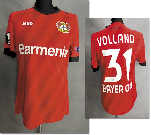match worn shirt Spielertrikot Bayer 04 Leverkusen 2019/2020 Kevin Volland EL