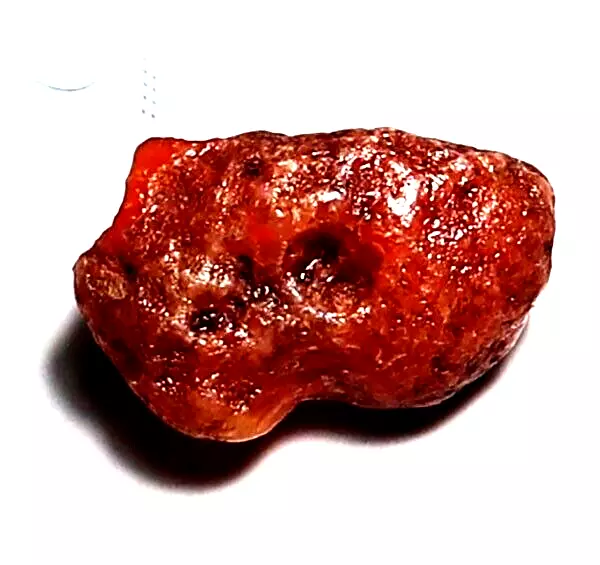 Orange Agate Gemstone For Sale 33.00 Ct Rough Jewelry Store Light Cost For Gift