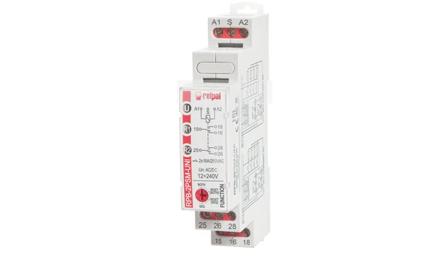 Sequentielles bistabiles Relais mit Speicher 2P 16A 12...240 V AC/DC RPB- /T2DE