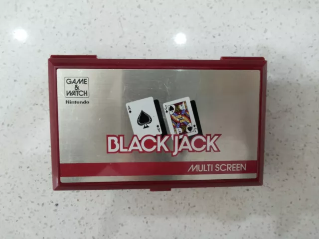 Nintendo Game&Watch Black Jack Multi Screen Used