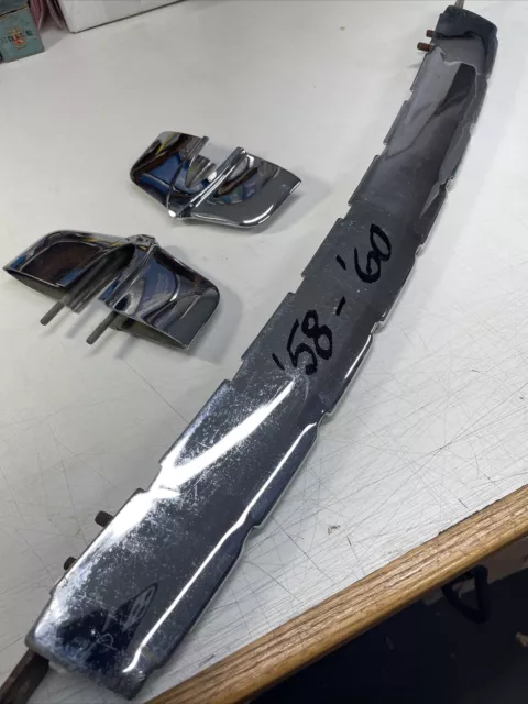 1958 59 60 Corvette Grill Bar with two teeth