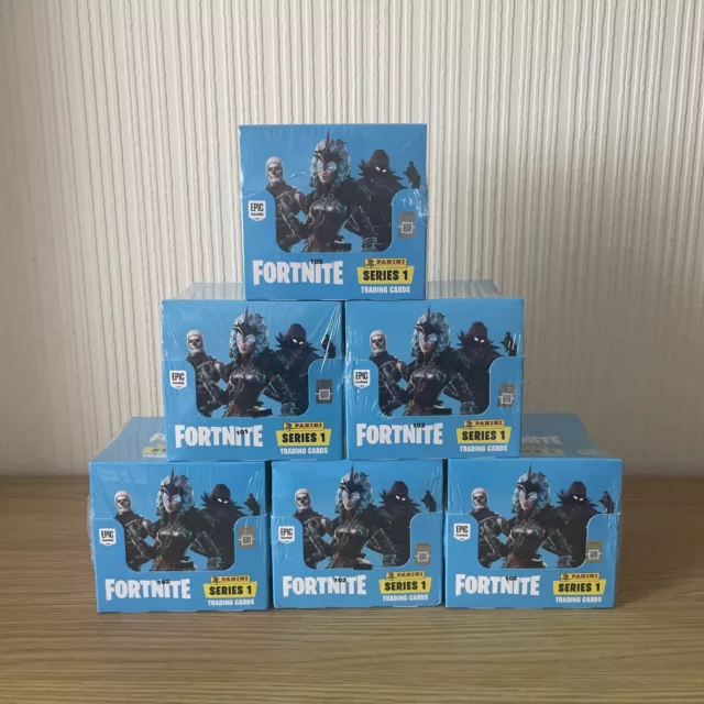 2019 Panini Fortnite Series 1 Booster Box 48 Sealed Packs Very Rare