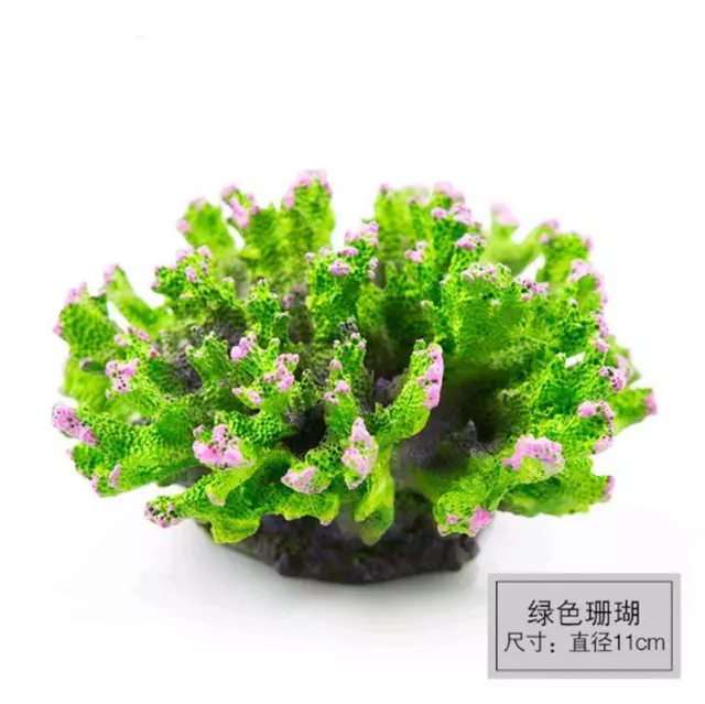 1Pc Artificial Resin Coral Rockery Fish Tank Decor Aquarium Landscaped Ornaments