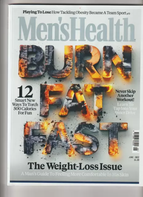 Men's Health Magazine - June 2022 - Burn Fat Fast