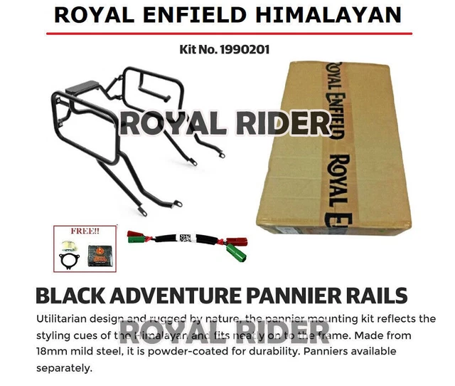 ROYAL ENFIELD &HIMALAYAN PANNIER RAIL & EXTENSION HARNESS