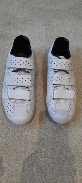 RAPHA CLIMBERS CYCLING Shoes in White SIZE 9.5 EURO 43.5 78.00