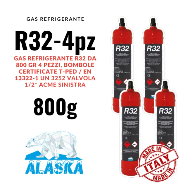 Gaz R32 Refroidissement Recharge Pour Conditionneurs D'Air 4 Décantation R32