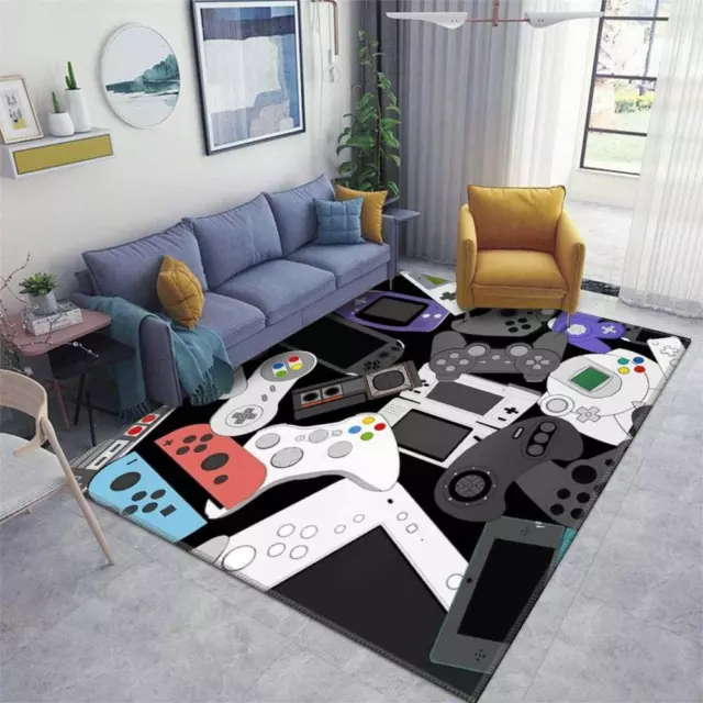 Gamer Controller Area Rugs Non-Slip Floor Mat Doormats Home Runner Rug Carpet fo