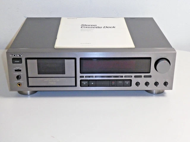 Sony TC-K 315 Kassettendeck Schwarz - Klassischer Sound Für Musikliebhaber