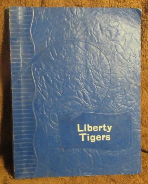 1954 LIBERTY HIGH School Yearbook Liberty Mounds Oklahoma 1re 12e