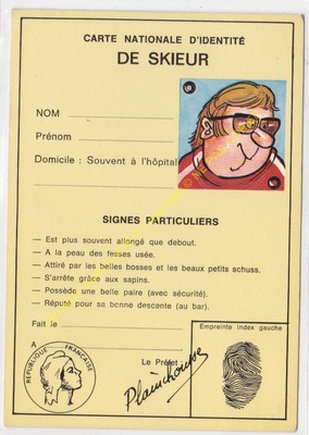 Cp Humour Serie Identite Carte Professionnelle De Representant Eur 3 00 Picclick Fr