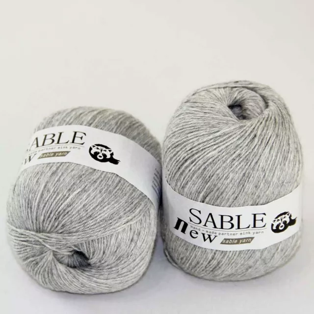 Sale 2X50gr Balls Super Warm Pure High Cashmere Blankets Rugs Crochet Yarn 02