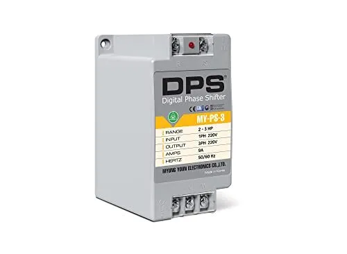 Single Phase to 3 Phase Converter, My-PS-3 Model, Suitable for 2HP(1.5kw) 6 Amps