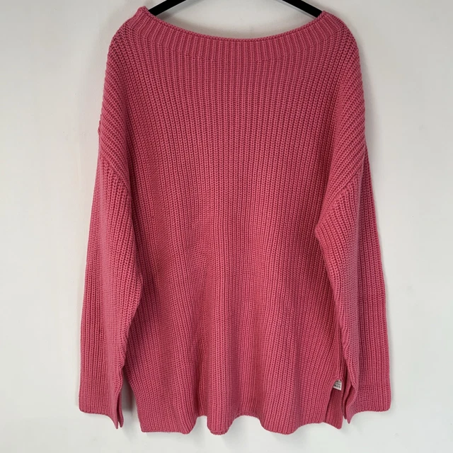 Bright pink jumper zara deals