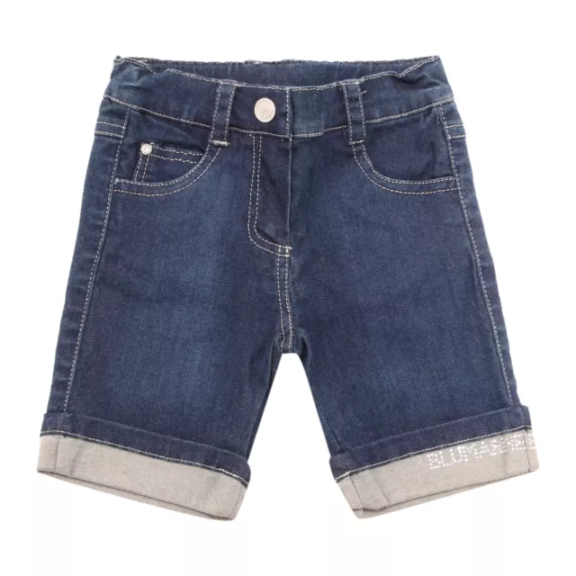 1136AQ pantaloncino bimba BLUMARINE girl kids denim shorts