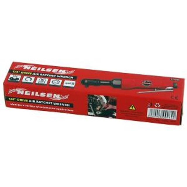 Heavy Duty 1/4" Drive Air Ratchet Wrench Compressor Tool Ct1082 2