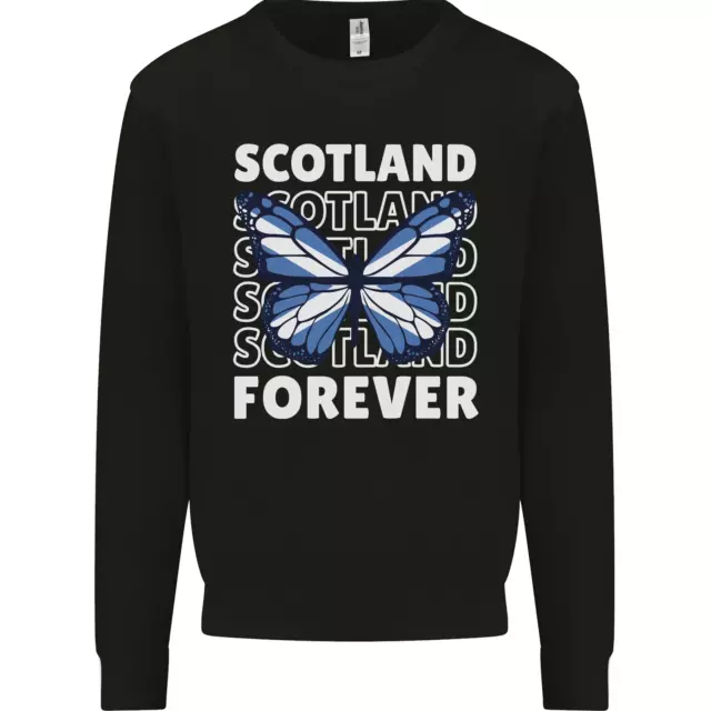 Scottish Butterfly Scotland Mens Sweatshirt Jumper