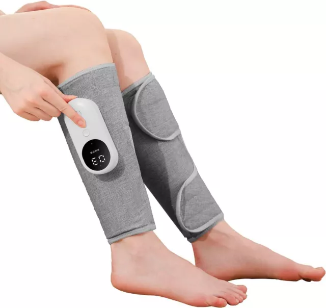 Leg Foot Massager Heat Air Compression for Circulation Muscles Relax Pain Relief