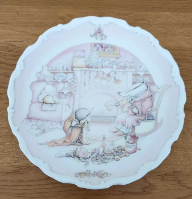 Wind In The Willows Badgers House Plate By Royal Doulton Christine Thwaites...