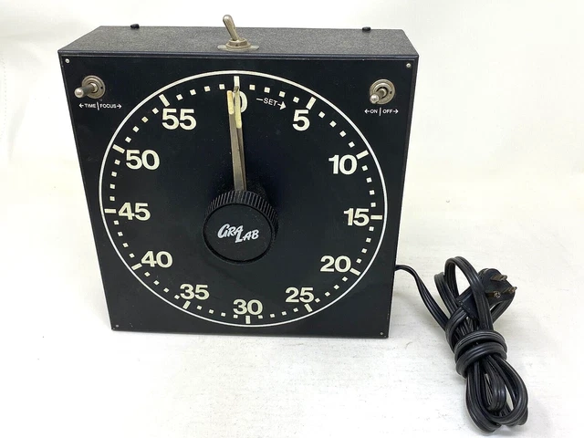 Temporizador de cuarto oscuro Gralab modelo 300, brilla en la oscuridad, excelente estado