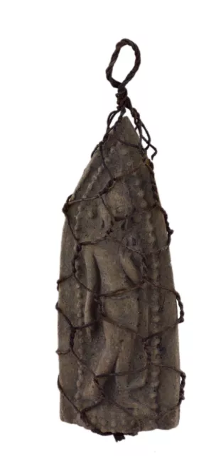 Colgante Buda Leela De Barro Cocida Talisman Vintage Antiguo 1166