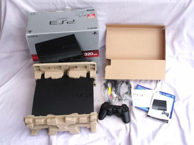 Sony PlayStation 3 game Console CECH-3002B Serial matches box. AUS boxed PAL PS3