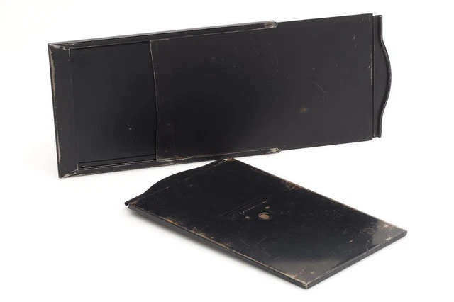 2x Voigtländer Metal Filmholder 4 3/8x6 13/16in Planfilmk.(1695496182)