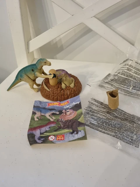 NEU Vintage McDonalds Happy Meal Disney Dinosaurier Spielzeug - 2000 Sammlerstück