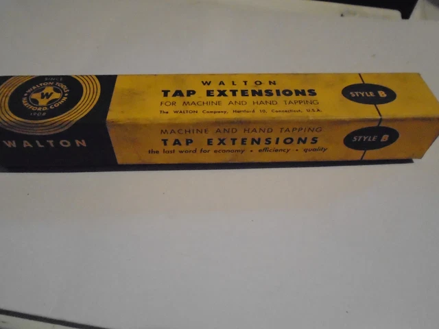 Vintage Walton Tap Extension Style B size 10