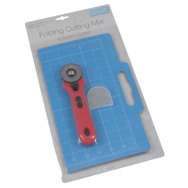 1x Folding Mat 30x45cm Rotary Cutter 45mm Sewing Craft Tool Hobby Art