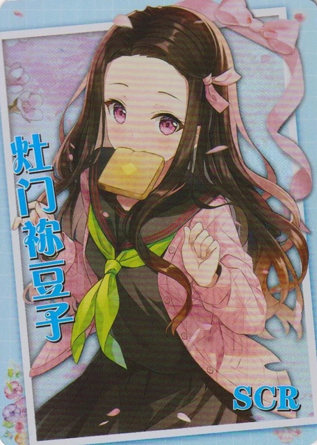 Carte Nezuko Kamado - Demon Slayer - Jeu Goddess Story - État Near Mint (Non Gradée)