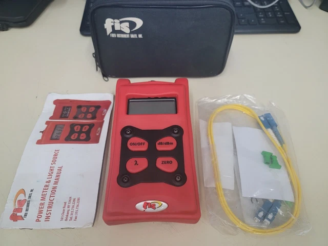 FIS # F18513HRCATV4 CATV VERSION POWER METER 1310/1490/1550nm 0.01dB FREE SHIP
