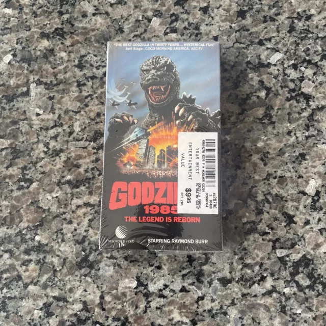 GODZILLA VHS 1985 The Legend is Reborn First Print Great Condition $15. ...