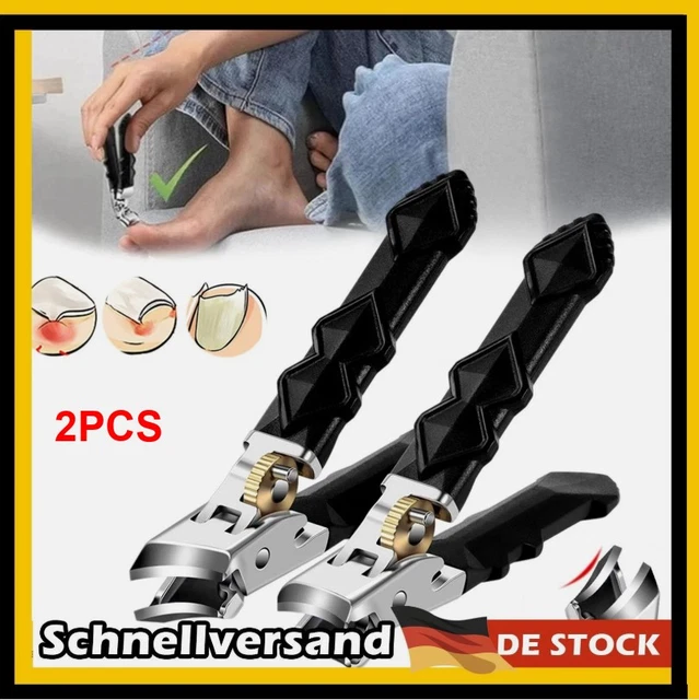 Solymody Nagelknipser Für Dicke Nägel – Präziser Orthoclip Mit Feile, Ergonomischer Griff