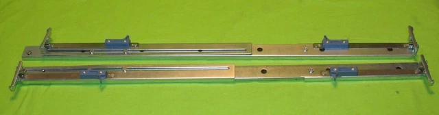 Slide Rack Mount Rails Shallow HP RACK MOUNT Rails Kit Slides Rails Set 292779-001 292780-001 EUR 39 ...