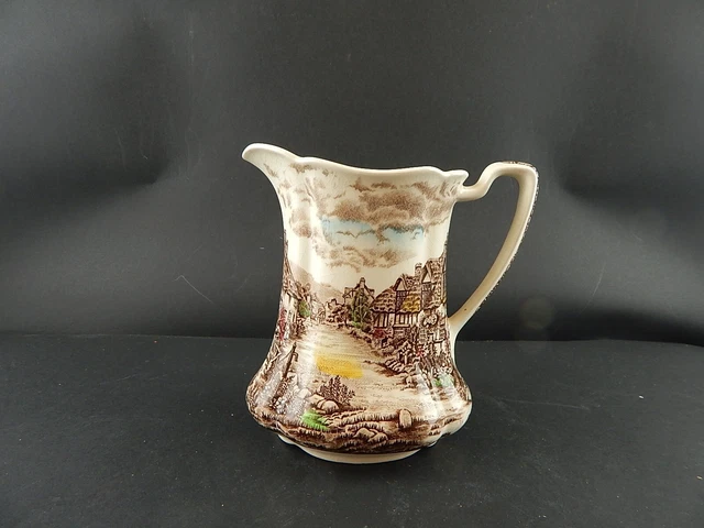 Antica Brocca Caraffa Semi Porcellana Johnson Bros Olde English Countryside